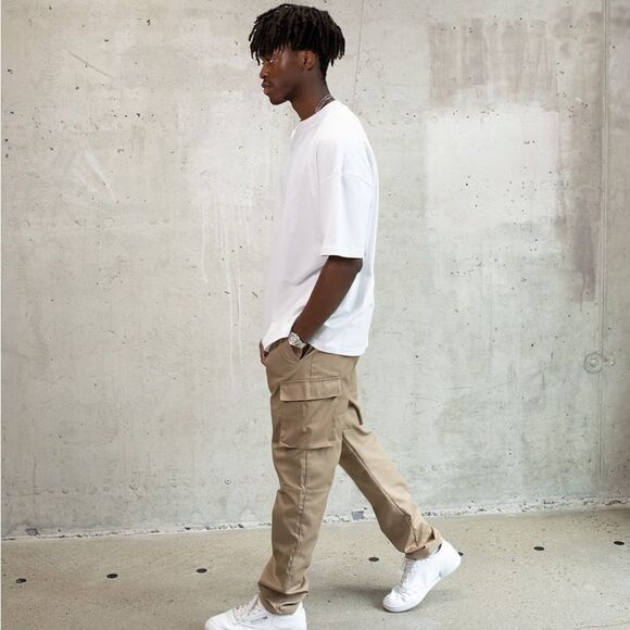 Hours‎ Cargo Pants Beige XL NWT IN PACKAGE - Picture 3 of 8